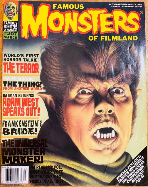 VINTAGE FAMOUS MONSTERS OF FILMLAND #155 July 1979 Tom Baker