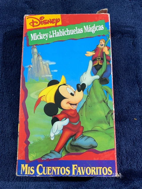 DISNEY MICKEY Y las Habichuelas Mágicas VHS Mis Cuentos Favoritos ...