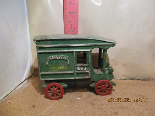 McCALLASTER GENERAL MERCHANTILE TRUCK - PHONETON , OHIO - OLD REPRODUCTION