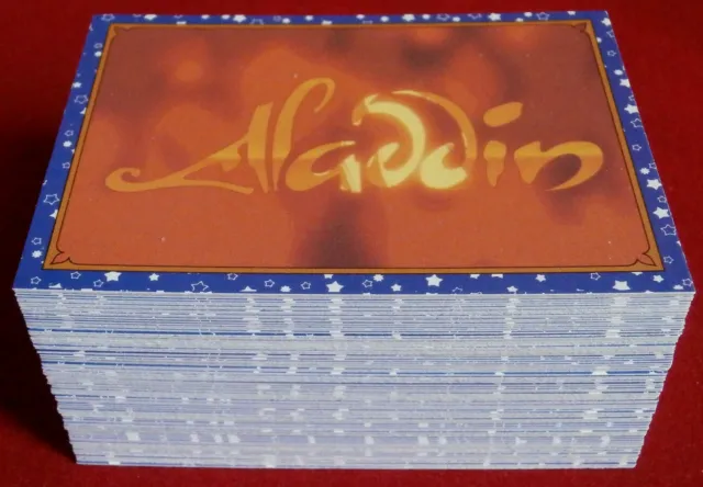ALADDIN - Complete VINTAGE Base Set - (100 cards) - Panini 1993 - DISNEY