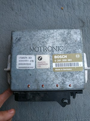 BMW E30 320i E34 520i M20 2.0L M20B20 Unità Di Controllo Motore ECU DME 0261200381 