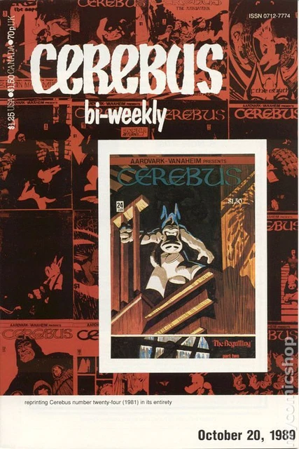 Cerebus Bi-Weekly #24 VF 1989 Stock Image