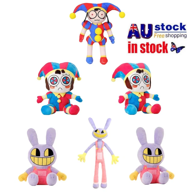 THE AMAZING DIGITAL Circus Pomni Jax Ragatha Muñecas de Peluche Juguetes Regalos de Navidad EUR