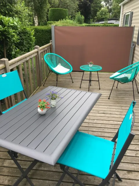 mobilhome carnaby accord année 2014 , 42m2 avec terrasse et jardin  2