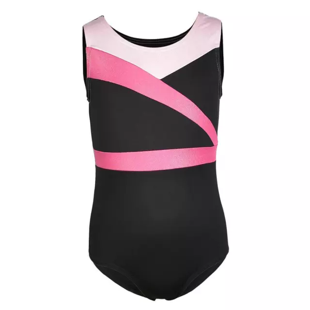 Girls Kids Sleeveless Ballet Dance Ginnastica Body di un pezzo 7-8 anni 2