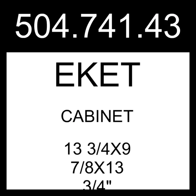 IKEA EKET Cabinet Gray-turquoise  13 3/4x9 7/8x13 3/4" 504.741.43