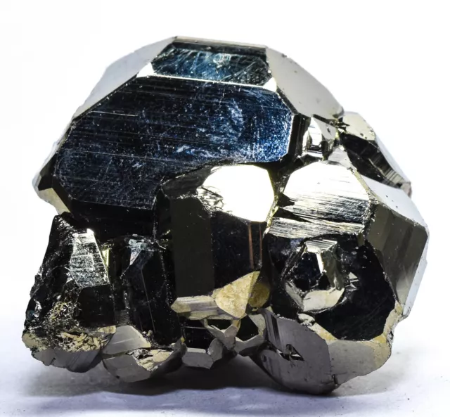 125g Funkelndes Eisen Pyrit Geode Cluster Natürlich Edelstein Kristall Mineral -