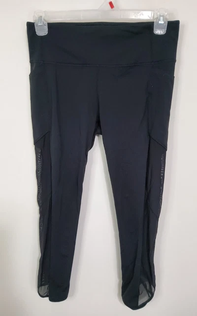 ATHLETA HIGH RISE Chaturanga To Town Mesh Capri Leggings Women's Large Tall  £11.44 - PicClick UK