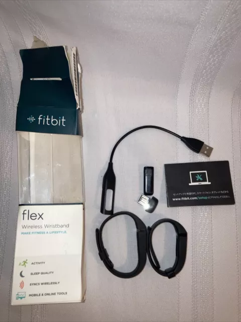 Fitbit Flex Wireless Activity Sleep Wristbands - Black