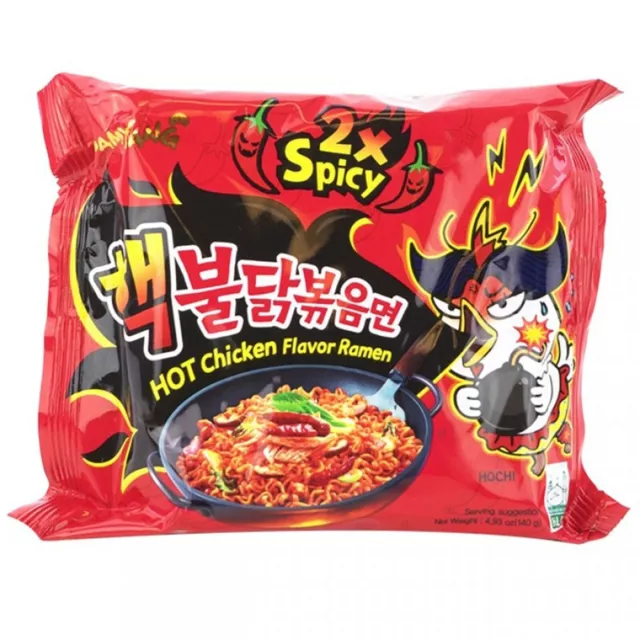 🔥[Samyang] 2X Korean Hot Chicken Flavor Ramen Noodle !!🔥