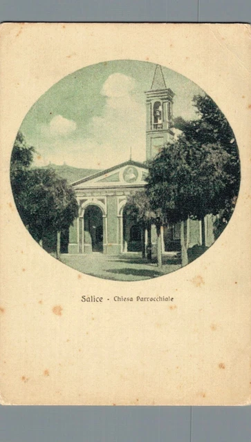 Pavia Salice Chiesa Parrocchiale F. Piccolo non spedita