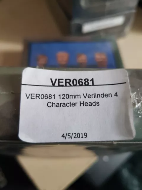 Verlinden 681...4 character heads...1/16...OVP... 2