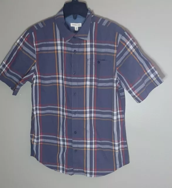 tucker tate boys Sz XXL Short Sleeve Shirt NWT Plaid Button down