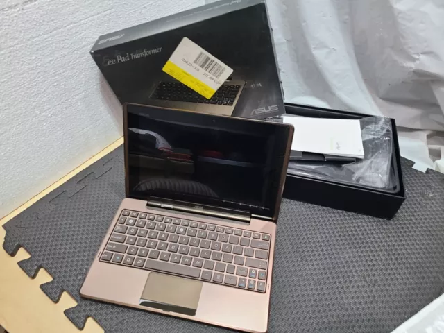 ASUS Eee Pad Transformer TF101 10.1in Bronze Bundle Case, AS IS untested, L2#14