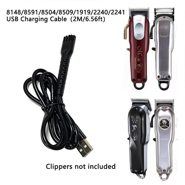8148/8591/8504 ELECTRIC HAIR Clippers Power Supply USB Charging Cable