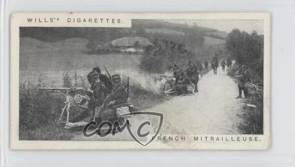 1915 ITC Cigarettes Modern War Weapons Tobacco C62 Wills Back #22 0n8