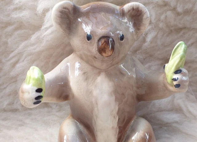 BESWICK KOALA BEAR with FRUIT. Retired model. Lovely Ornament.