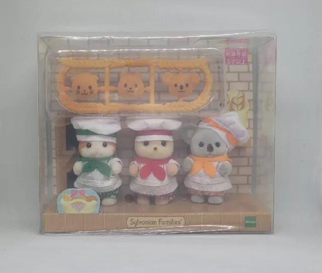 Sylvanian Families - Baby Trio Bakery set 🥐 Japan Exclusive