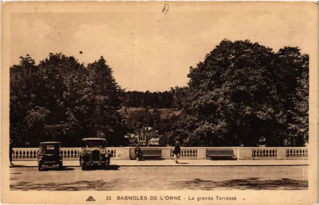 CPA BAGNOLES-de-l'ORNE - La Grande Terrasse (435451)