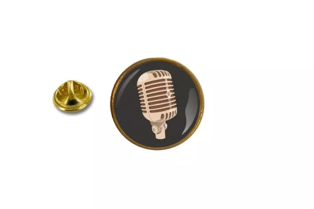 pin badge button pins Anstecknadel sammler mikrofon