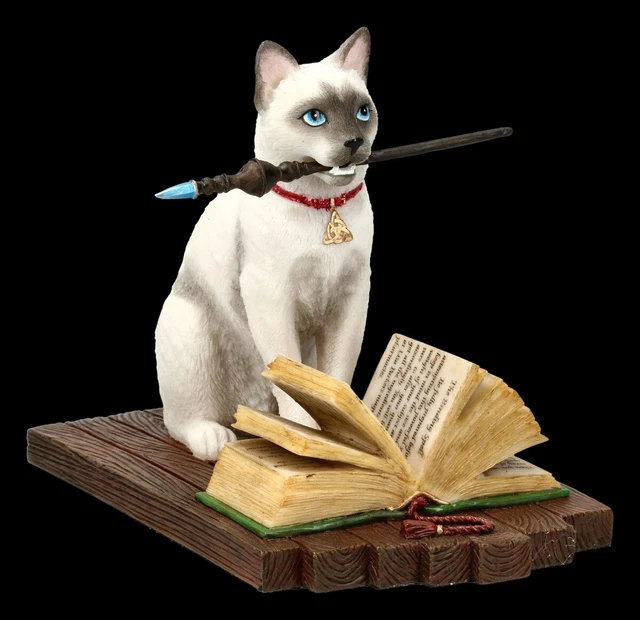 Katzen Figur - Hocus Pocus - Lisa Parker Kätzchen Magie Hexe Dekostatue