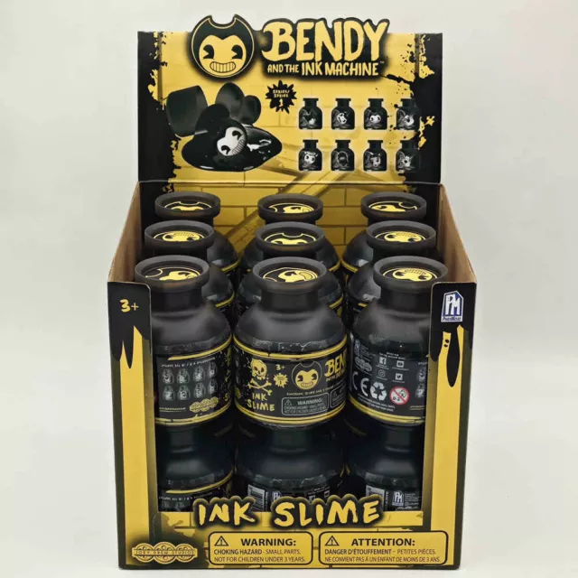 Ink Slime Bendy and the Ink Machine with Mystery Figure Head assorted Blind Jar