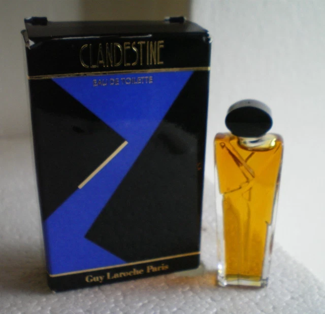 Miniature "CLANDESTINE" de GUY LAROCHE Paris 5 ml EDT + BOITE NEUF NEW FULL BOX