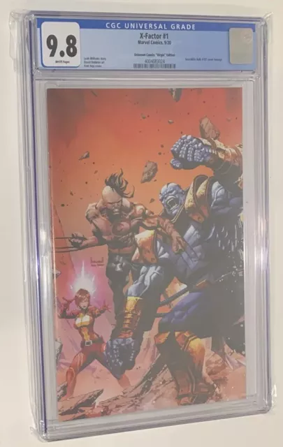 Marvel Xmen X-factor #1 Kael Ngu Virgin Cover Graded 9.8 CGC Comic