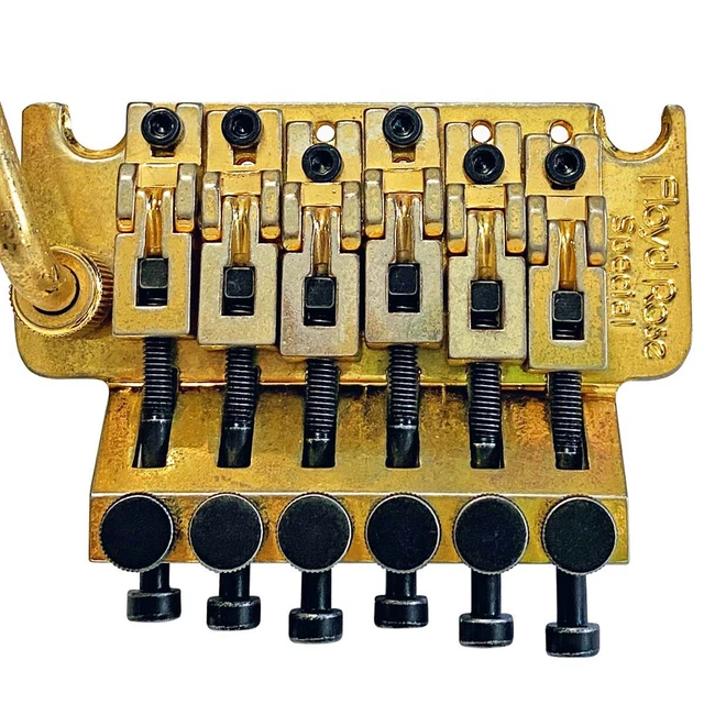 GENUINE FLOYD ROSE Lefty Relic Special Series Tremolo, Gold FRTS3000LR ...