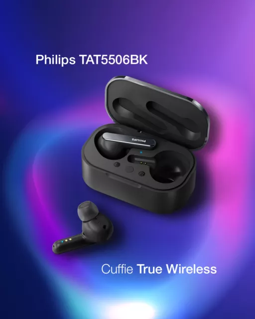 PHILIPS, Cuffie e auricolari, Cuffie wireless tv o call, TAH6206BK/00 -  Cuffie