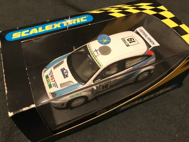 Scalextric C2343 Ford Focus WRC Vepsalin #19