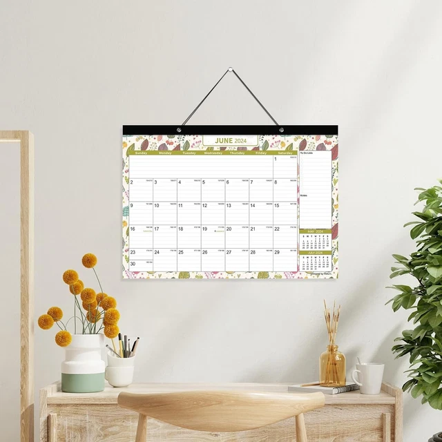 LARGE DESK CALENDAR 20232024 October 2023 December 2024 Big Monthly