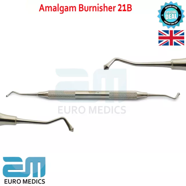 Dental Restorative Burnisher Dental Amalgam Tool Surgical Hygeinic Anatomical