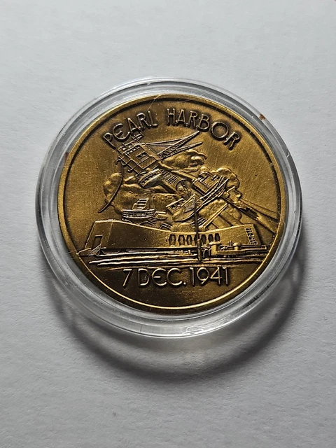 Pearl Harbor Arizona Memorial Museum Association USS Arizona Token