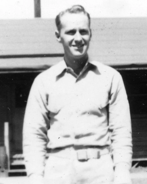 ORIGINAL VINTAGE PHOTO Hawaii Military Men Male Uniform 40's 40s WW2