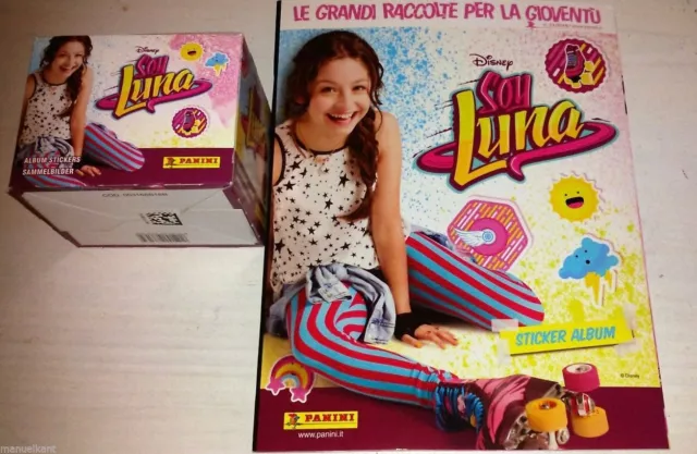 Album Box 50 Packets Soy Luna Disney 2016 Paquets Aida Affichage Autocollants
