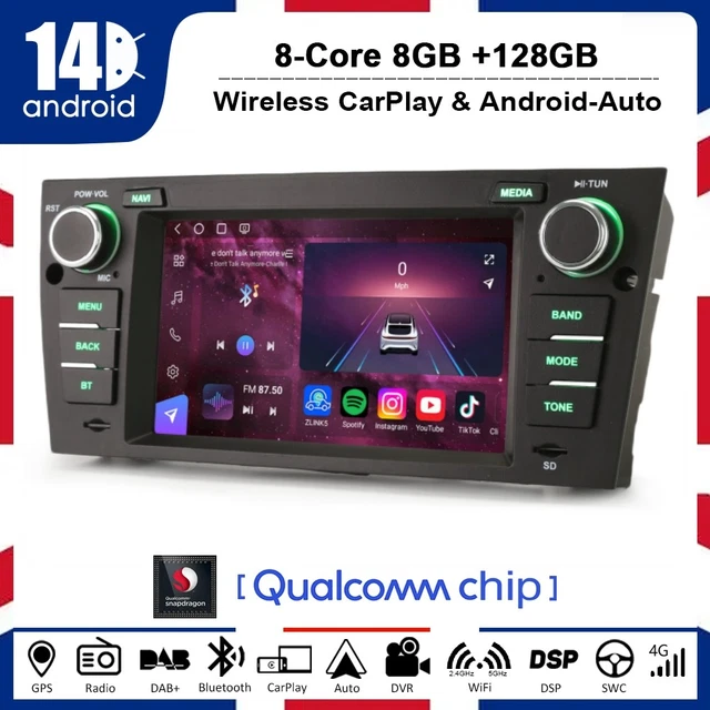 Écran Tactile 9" Android 13 Pour BMW E90 E91 E92 E93 - Carplay Sans Fil + Caméra Recul