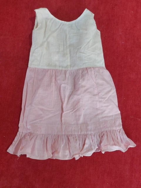 Ancienne Robe De Poupée Jumeau – Époque Petit Et Dumoutier Steiner Bru