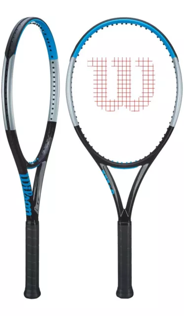 New Wilson Ultra 100 V3 TENNIS RACQUET 4 1/4 Full Carbon Fiber strung with Cover