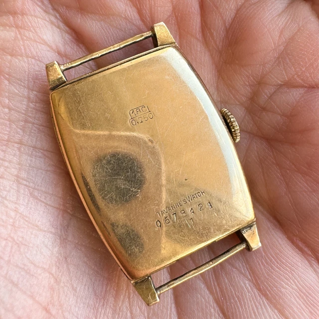 Mouvement Mécanique Vintage Tavannes 809 - Pour Pièces Ou Réparation - Balancier Fonctionnel