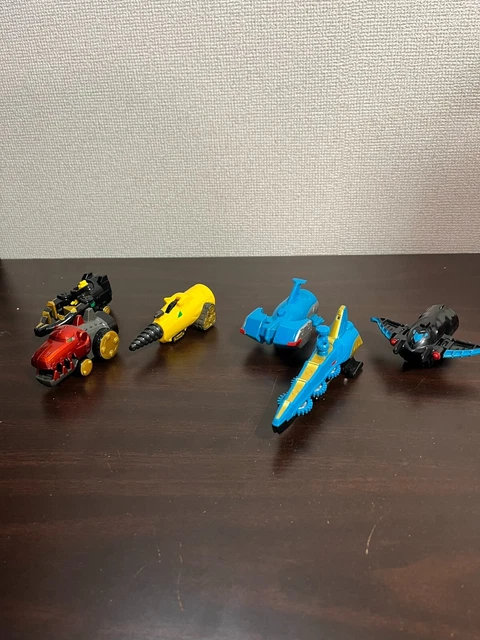 Figurines Power Rangers Mega Force - DX Landic Brothers 3 Set - Bandai Japon