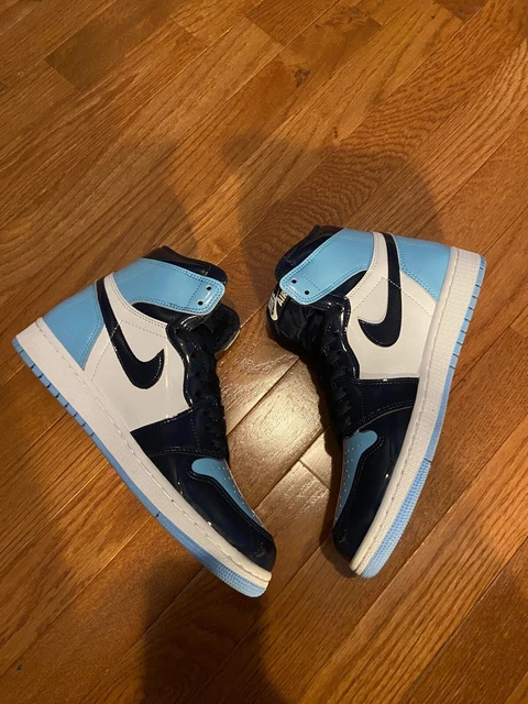 NIKE AIR JORDAN 1 HIGH OG BLUE CHILL Size WOMENS 8 NIKE AIR JORDAN 1 HIGH OG BLUE CHILL Size WOMENS 8