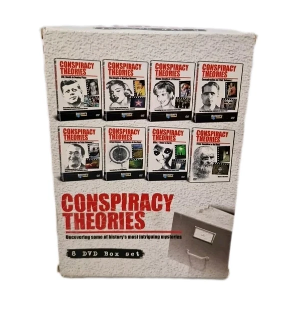 CONSPIRACY THEORIES 8 Disc DVD Box Set 2006 TV Discovery Channel Video ...