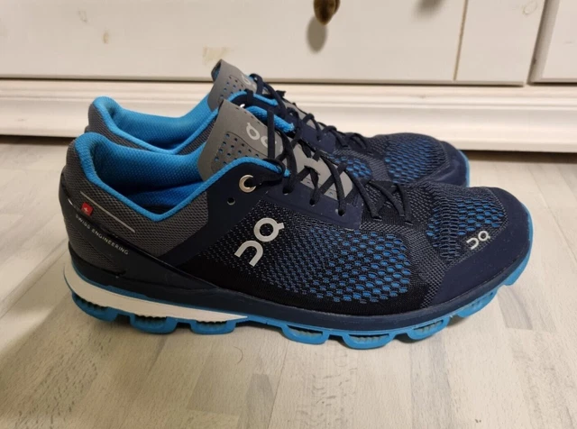 On Running Cloud Cloudsurfer Laufschuhe Runningschuhe Herren Gr. 44,5 blau - TOP 2