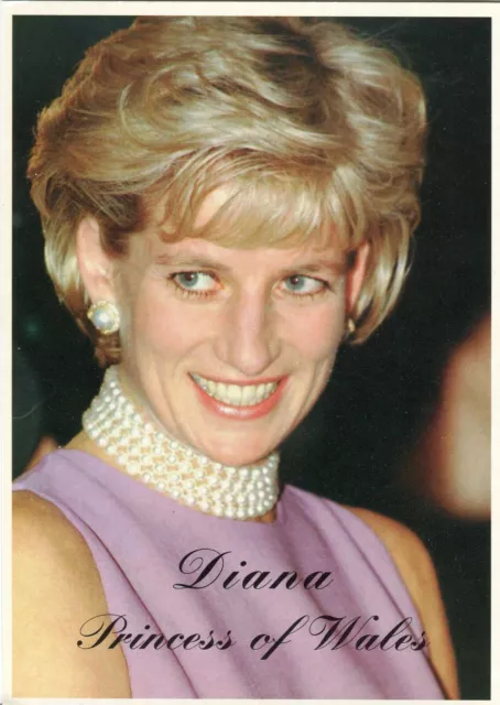 ~~~ ORGINAL~~~ POSTKARTE ~~~ Lady Diana Prinzessin von Wales