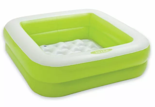 Intex Inflatable Paddling Pool Play Box Green Pool Crystal Kids Swimming Garden