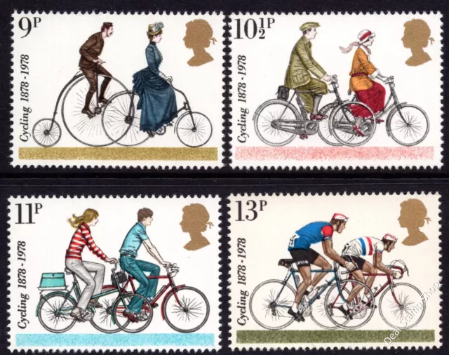 1978 Centenary of Cyclists' Cycling Bicycles Club SG1067-70 MNH Unmounted Mint