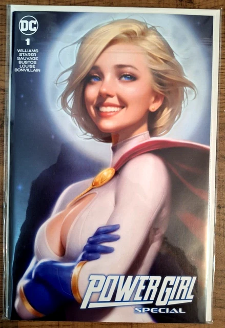 Power Girl Special #1 Will Jack Trade Kleid Variante Limitiert Auf 3000