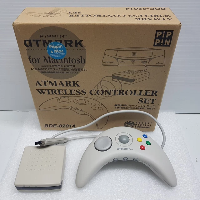 Bandai PiPPiN ATMARK Wireless Controller BDE-82014 complete in box @mark console