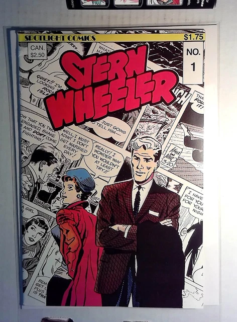 Stern Wheeler #1 Spotlight Comics (1986) FN/VF 1st Print Comic Book